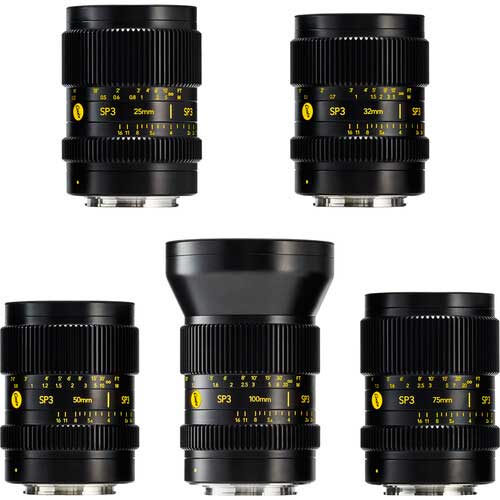 Cooke Optics SP3 lenses
