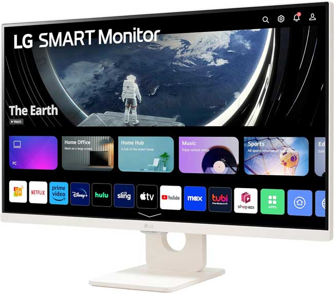 27SR50F LG smart monitor TV