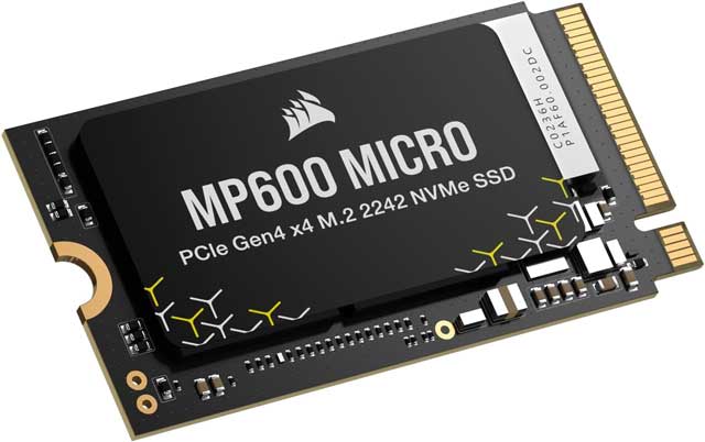 Corsair 1TB M.2 SSD NVMe MP600 Micro