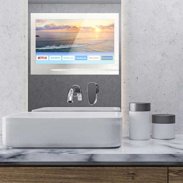 Sylvox waterproof flat screen tv for bathroom