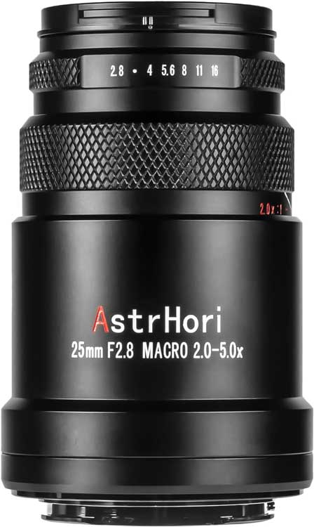 AstrHori 25mm F2.8 Macro 2.0-5.0X