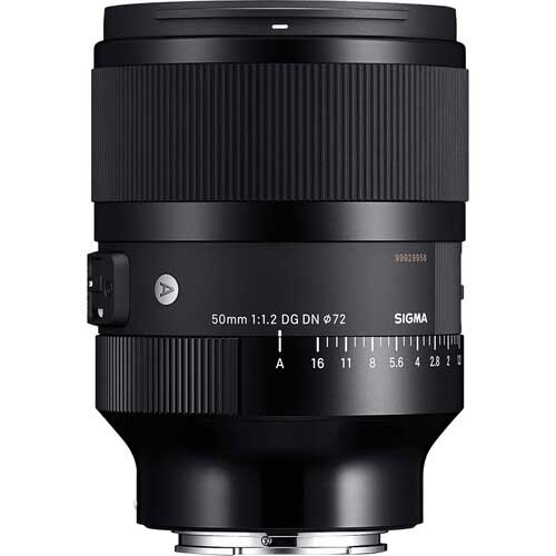 Sigma 50mm f1.2 DG DN Art lens for Sony E and L Mount