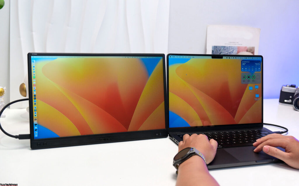 Asus MB166CR Quick Review: New portable monitor with USB-C