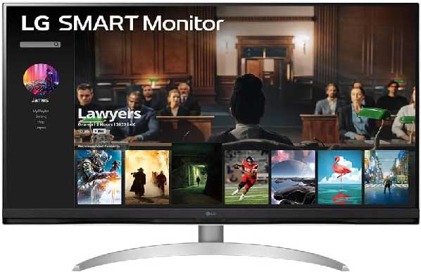 LG 32SQ700S 32 4K smart HDR monitor