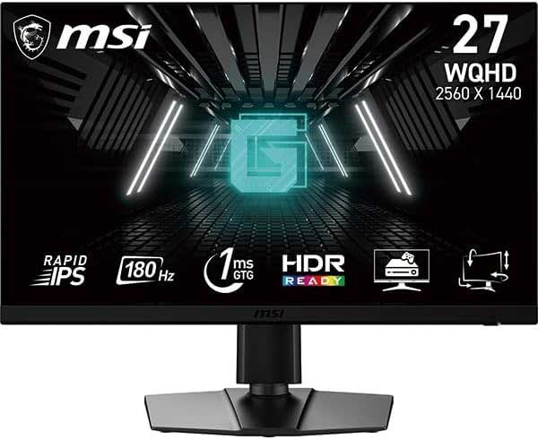 MSI Optix G272QPF E2 best budget 27 QHD monitor