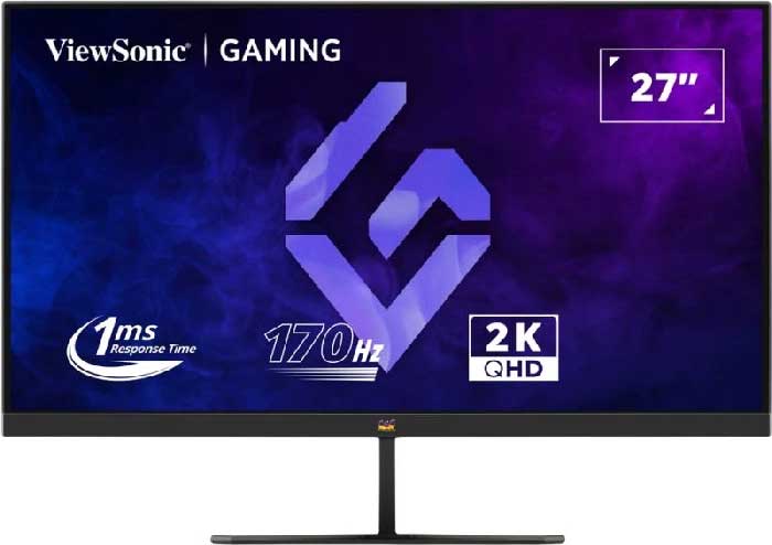 ViewSonic VX2758A-2K-PRO 27-inch 1440p gaming monitor with 170Hz 