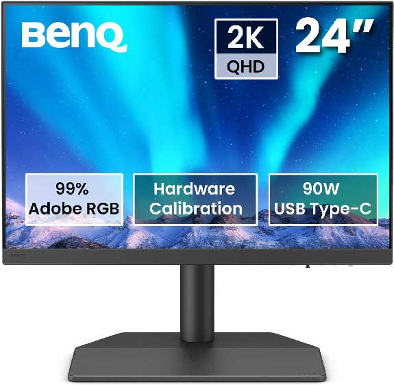 best value monitor for photo editing BenQ PhotoVue SW242Q