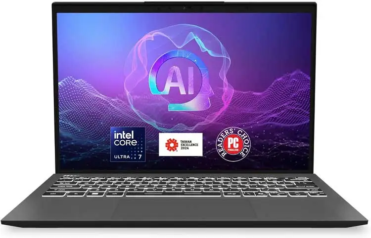MSI Prestige 13 AI+ Evo Copilot+ PC with Intel Lunar Lake