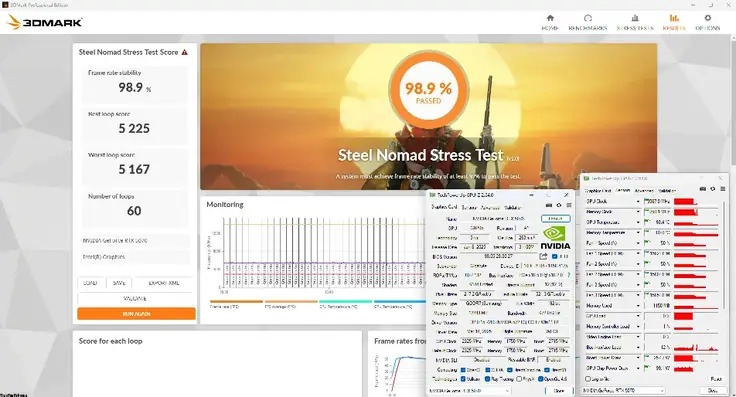 AORUS GeForce RTX 5070 MASTER review test
