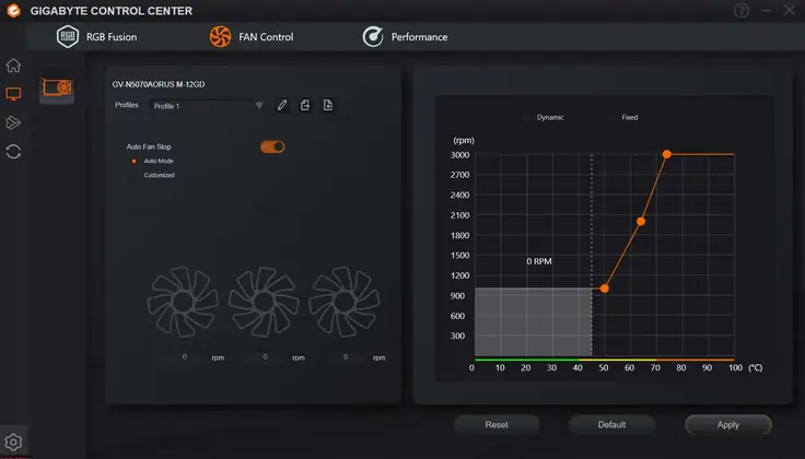 Gigabyte Control Center