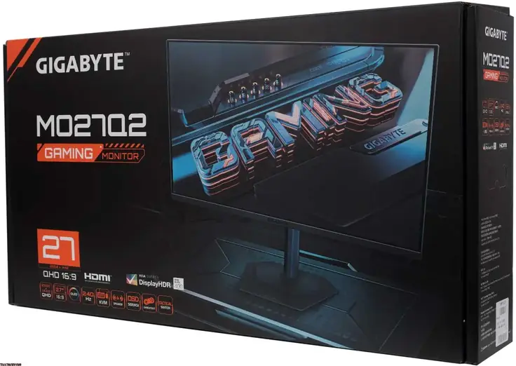 Gigabyte MO27Q2 Review: Unboxing