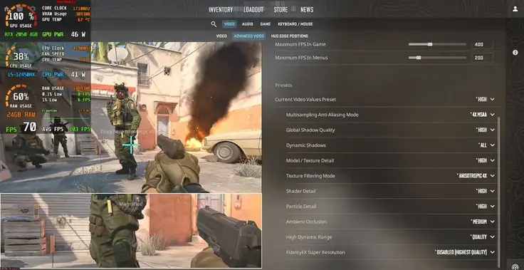 Lenovo LOQ 15IAX9 Review: Cunter-Strike 2 (CS2) Gaming and Study Laptop Tested